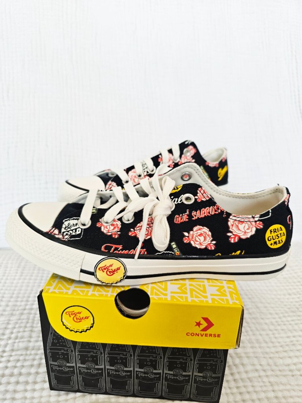 😍NWT😍 Converse x Topo Chico Chuck Taylor All Stars, Womens Size 8/Men's 6 - Picture 9 of 16